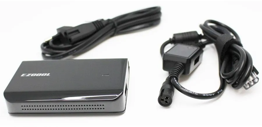ספק כח אוניברסלי למחשבים ניידים דגם: EZCool Ultra Slim 90W AD-880 עם חיבור USB 2.0A