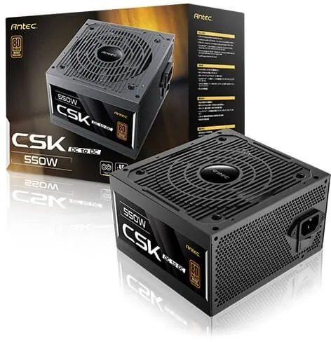 ספק כוח Antec CSK 550DC 550W 80 Plus Bronze