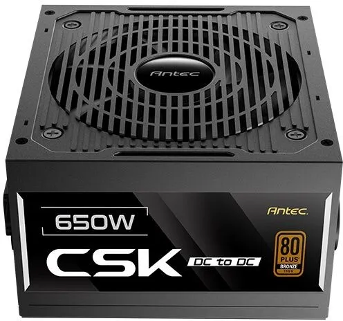 ספק כוח Antec CSK 650DC 650W 80 Plus Bronze