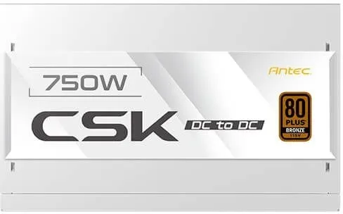 ספק כוח Antec CSK 750DC 750W 80 Plus Bronze