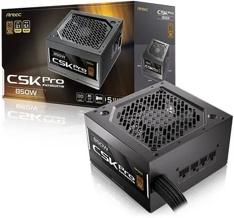 ספק כוח Antec CSK 850 PRO ATX3.1 850W 80 Plus Bronze