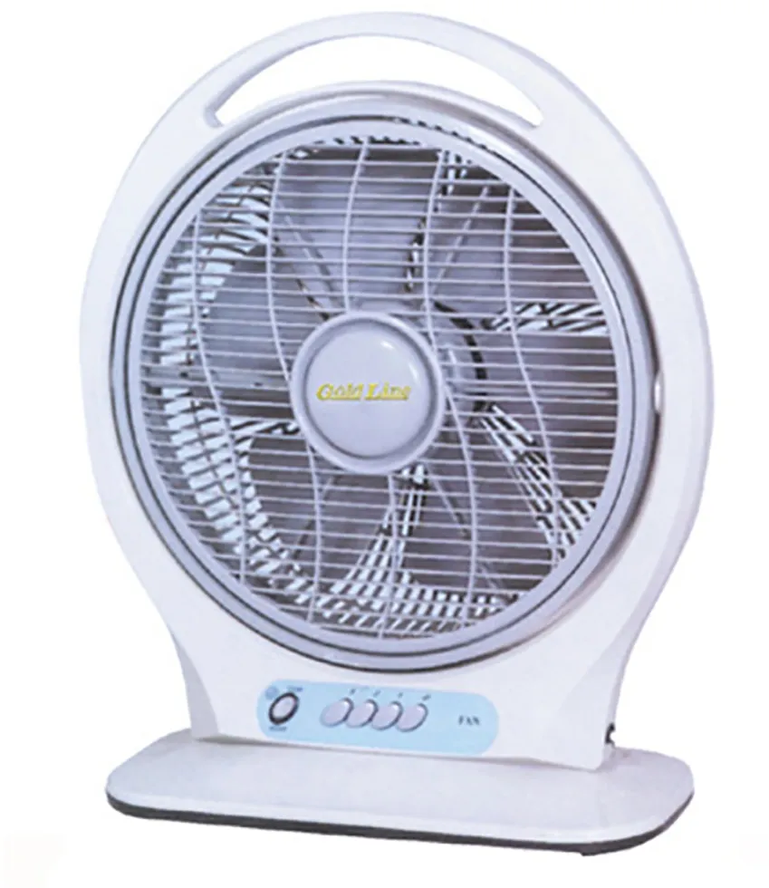 מאוורר רצפתי רוטורי Gold Line ATL-016 16" 100W בצבע לבן/אפור