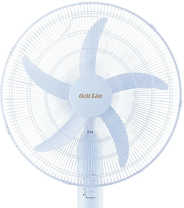 מאוורר עמוד 5 כנפיים Gold Line ATL-019 20" 100W בצבע לבן