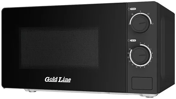 מיקרוגל מכני Gold Line ATL-1320B בנפח 20 ליטר בצבע שחור