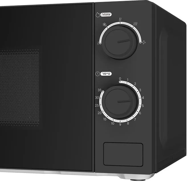 מיקרוגל מכני Gold Line ATL-1320B בנפח 20 ליטר בצבע שחור