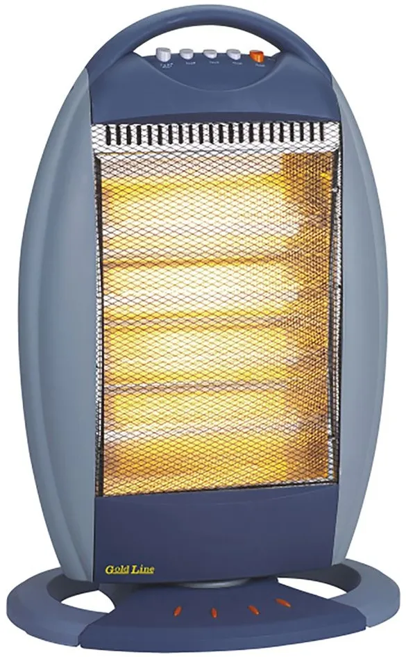 תנור חימום הלוגן מצודד 4 גופי חימום Gold Line ATL-14 1600W