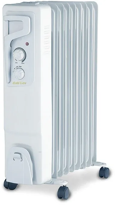 רדיאטור 9 צלעות Gold Line ATL-2009 2000W – בצבע לבן