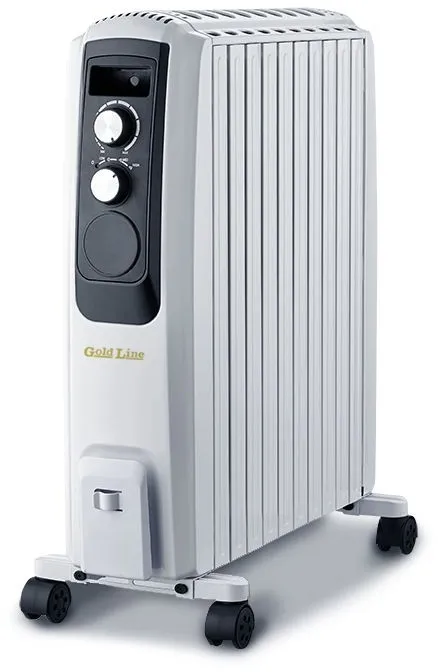 רדיאטור מוגן 10 צלעות Gold Line ATL-2035 DINO 10 PLUS 2500W – בצבע לבן