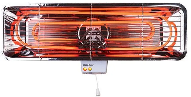 תנור אמבטיה קלאסי Gold Line ATL-232 2200W – בצבע כסוף