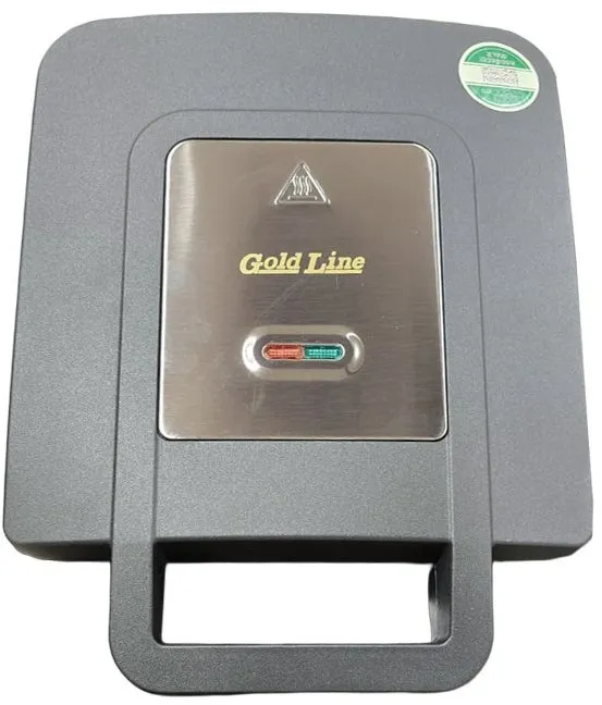 טוסטר לחיצה 4 פרוסות משולשים Gold Line ATL-240 1500W – צבע שחור