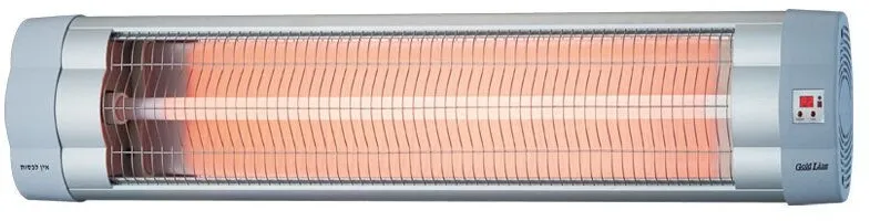 תנור חימום לתלייה עם שלט "קליפסו" Gold Line ATL-2609 3000W – בצבע כסוף
