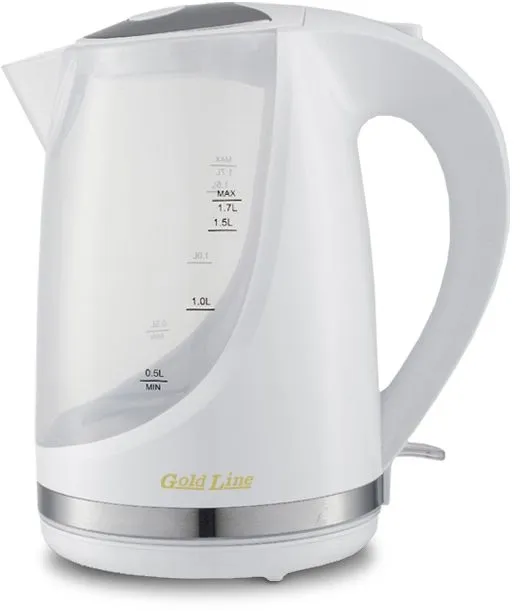 קומקום חשמלי מהודר פטור מטבילה דגם Gold Line ATL-2707W – צבע לבן