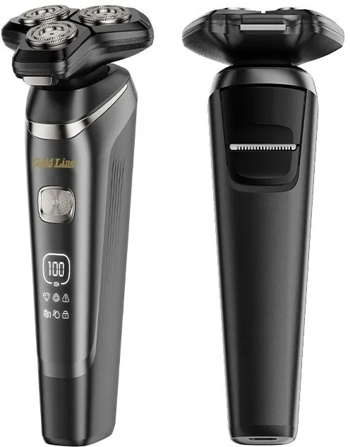 מכונת תספורת נטענת Gold Line ATL-345 Floating Carbon Blades 3D-Pro