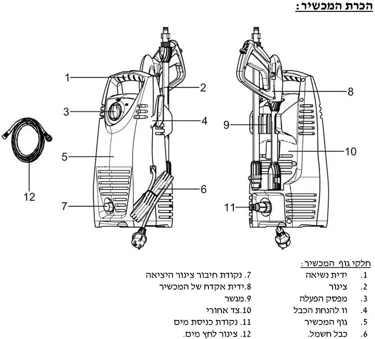 מכונת שטיפה Gold Line ATL-5901 X-Press Type 120