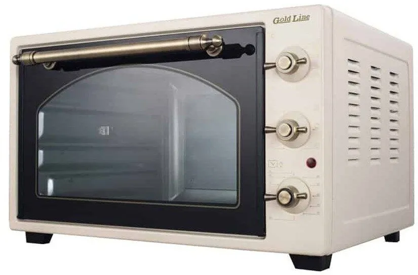 טוסטר אובן בעיצוב כפרי Gold Line ATL-6642C 2000W בנפח 42 ליטר בצבע קרם