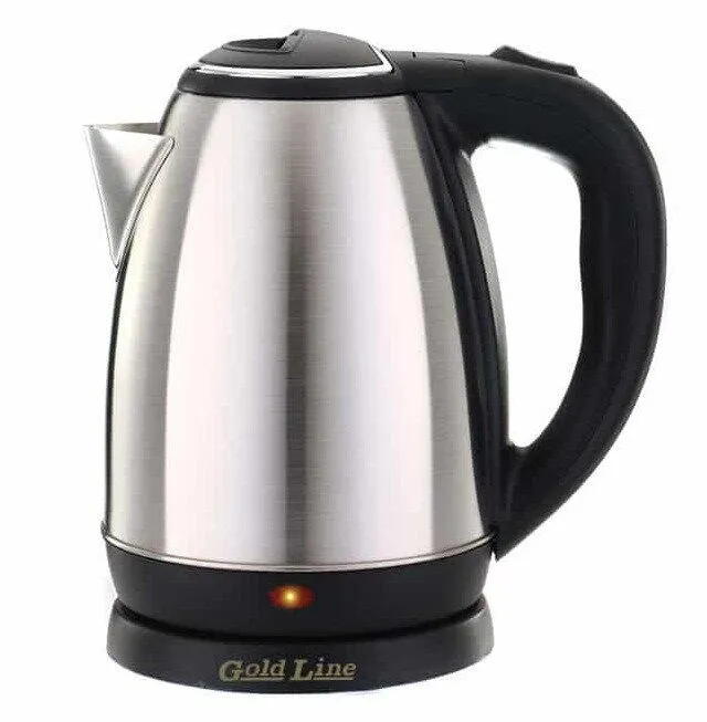 קומקום חשמלי נשלף נירוסטה Gold Line ATL-728 1500W – בנפח 1.7 ליטר