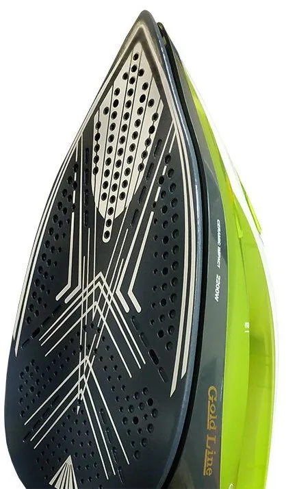 מגהץ אדים וקיטור Gold Line Ceramic Impact 2200W ATL-729H