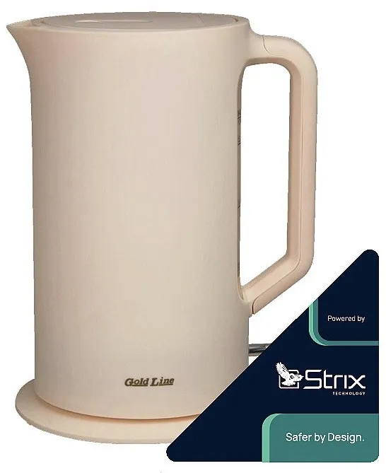קומקום נשלף STRIX מהודר קרם Gold Line ATL-781C 2000W – בנפח 1.7 ליטר