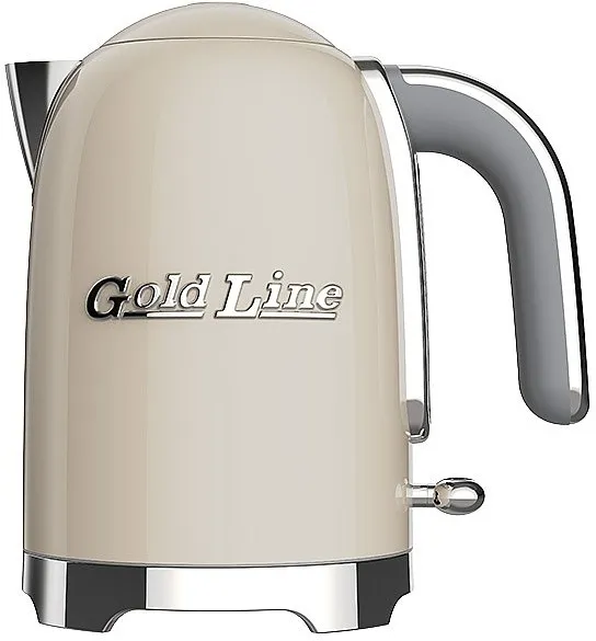 קומקום חשמלי נשלף בסגנון רטרו Gold Line ATL-783C 2100W – בנפח 1.7 ליטר