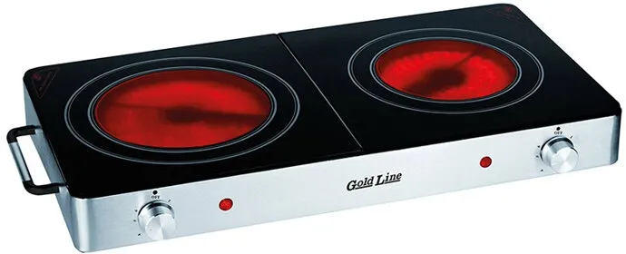 כיריים חשמליות קרמיות Gold Line ATL-802 3000W