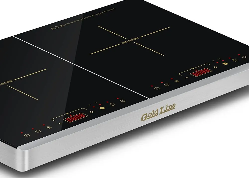 ‏כיריים זוגיות אינדוקציה Gold Line ATL-812 3100W