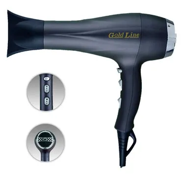 מייבש שיער מקצועי 3600 Gold Line ATL-860 2100W SUPER TURBO