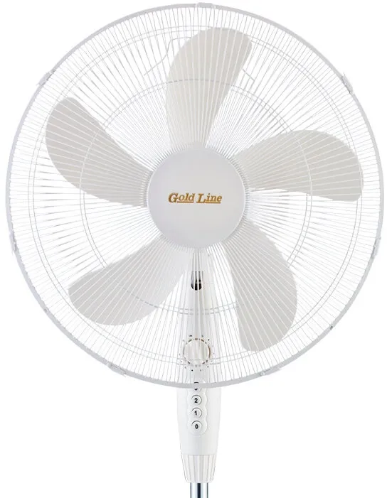 מאוורר עמוד + טיימר Gold Line ATL-906 16" 60W בצבע לבן