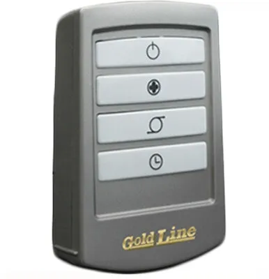מאוורר מגדל עם שלט Gold Line ATL92ET 92W סדרה: Exlusive בצבע כסף