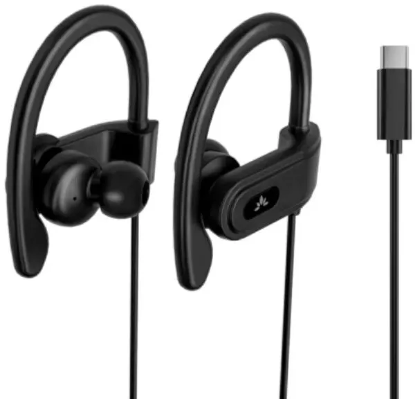 אוזניות ספורט In Ear חוטיות Avantree C171 בחיבור USB – צבע שחור