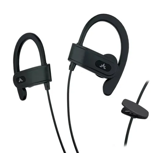 אוזניות ספורט In Ear חוטיות Avantree C171 בחיבור USB – צבע שחור