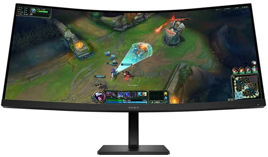 מסך מחשב גיימינג קעור HP Omen 34c G2 AV4C1AA 34 WQHD