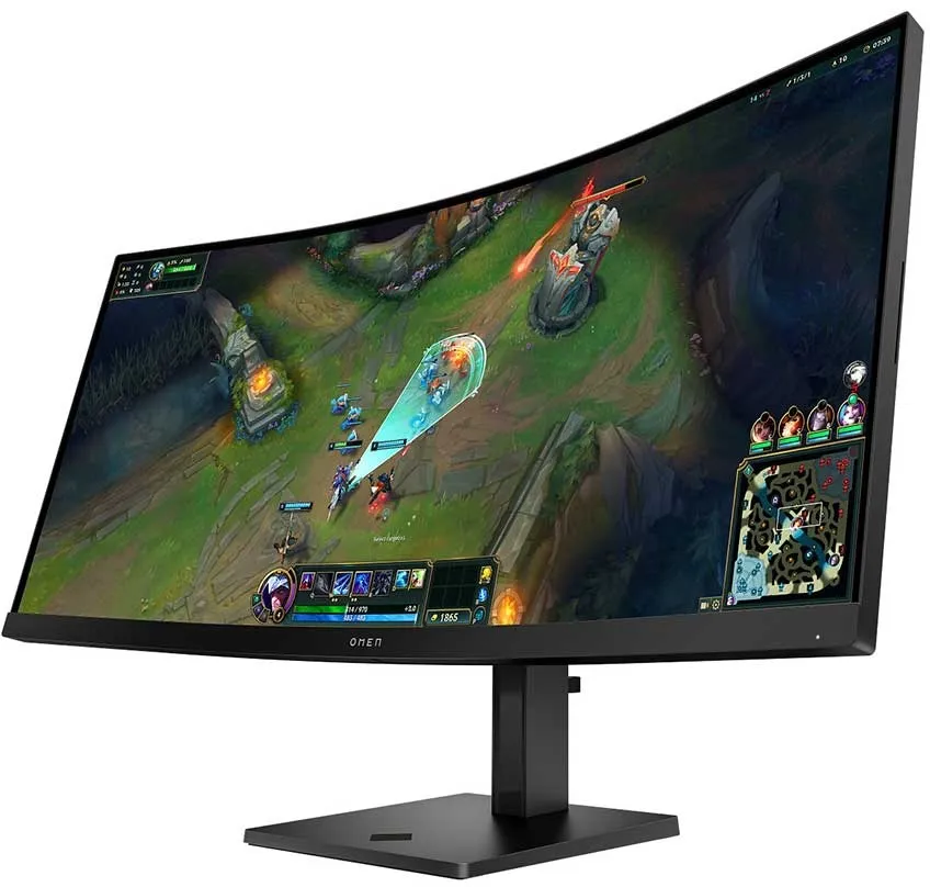 מסך מחשב גיימינג קעור HP Omen 34c G2 AV4C1AA 34 WQHD