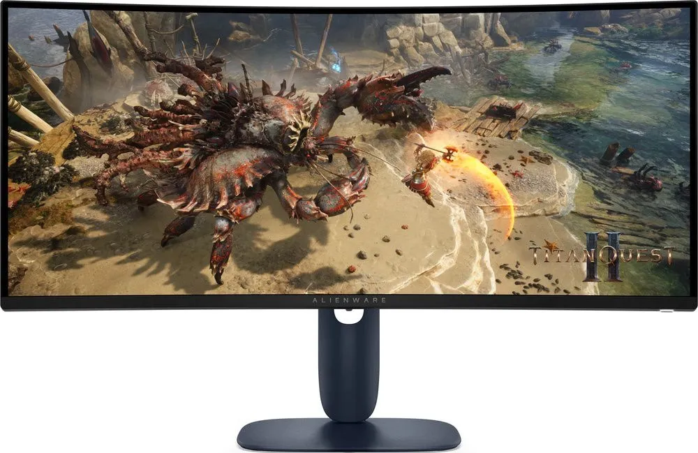 מסך מחשב גיימינג קעור Dell Alienware AW3425DWM 34 WQHD