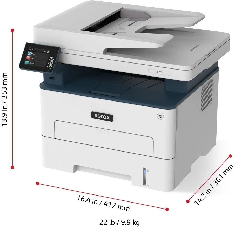 מדפסת לייזר שחור לבן Xerox B235
