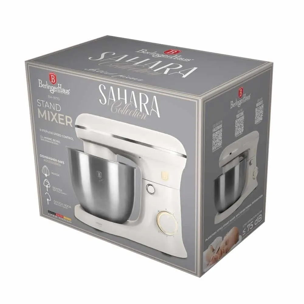 מיקסר מקצועי 5 ליטר Berlinger Haus Sahara 1500W