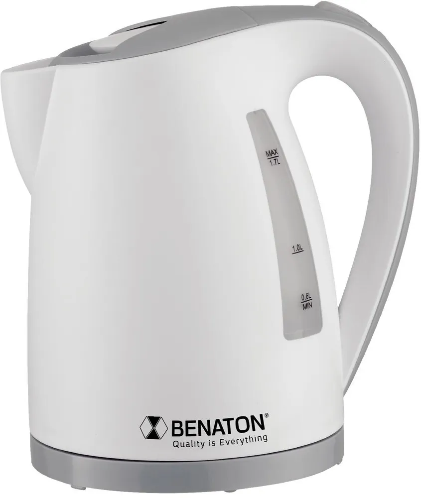 קומקום פלסטיק Benaton BT-8042 2200W 1.7L – בצבע לבן