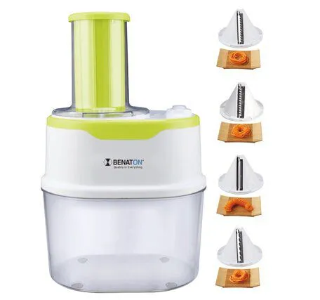 קוצץ ירקות חשמלי Benaton BT-9008 120W 1.7L בצבע לבן