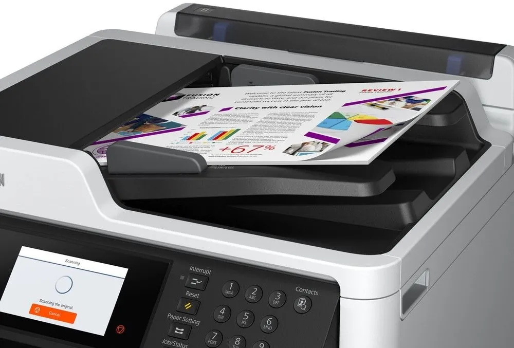 מדפסת הזרקת דיו שחור לבן אלחוטית Epson WorkForce Pro WF-M5799DWF