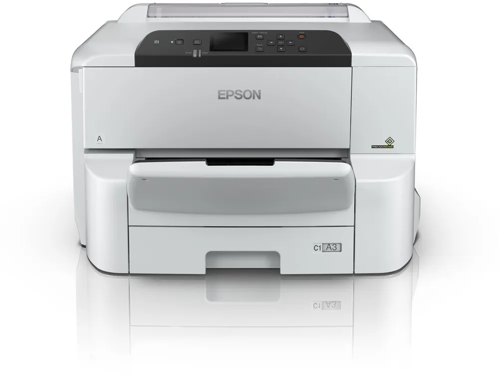 מדפסת A3 הזרקת דיו צבעונית אלחוטית Epson WORK FORCE PRO WF-C8190DW