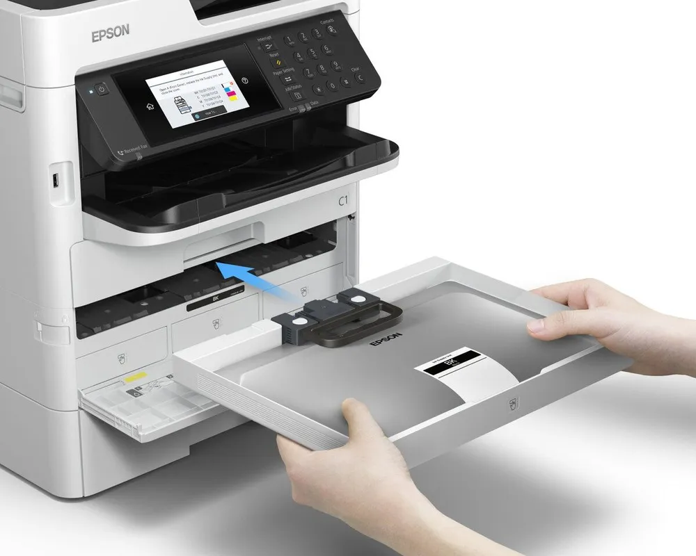 מדפסת הזרקת דיו צבעונית אלחוטית Epson WorkForce Pro WF-C579RDTWF