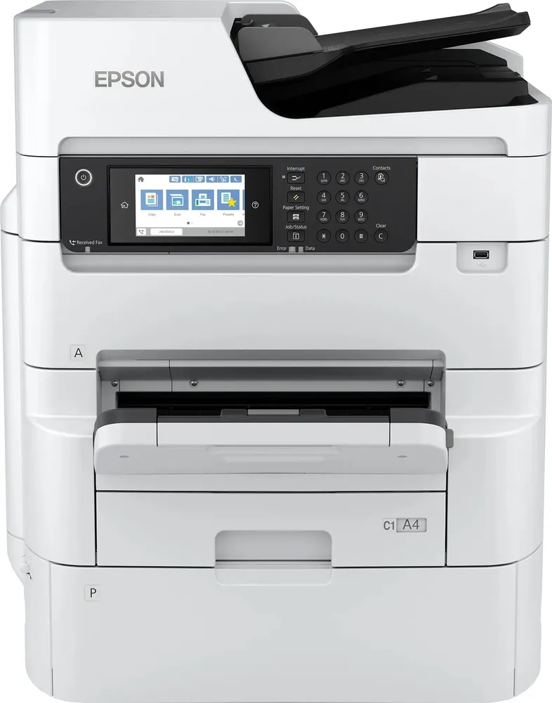 מדפסת A3 הזרקת דיו צבעונית אלחוטית Epson WorkForce Pro WF-C879RDWF