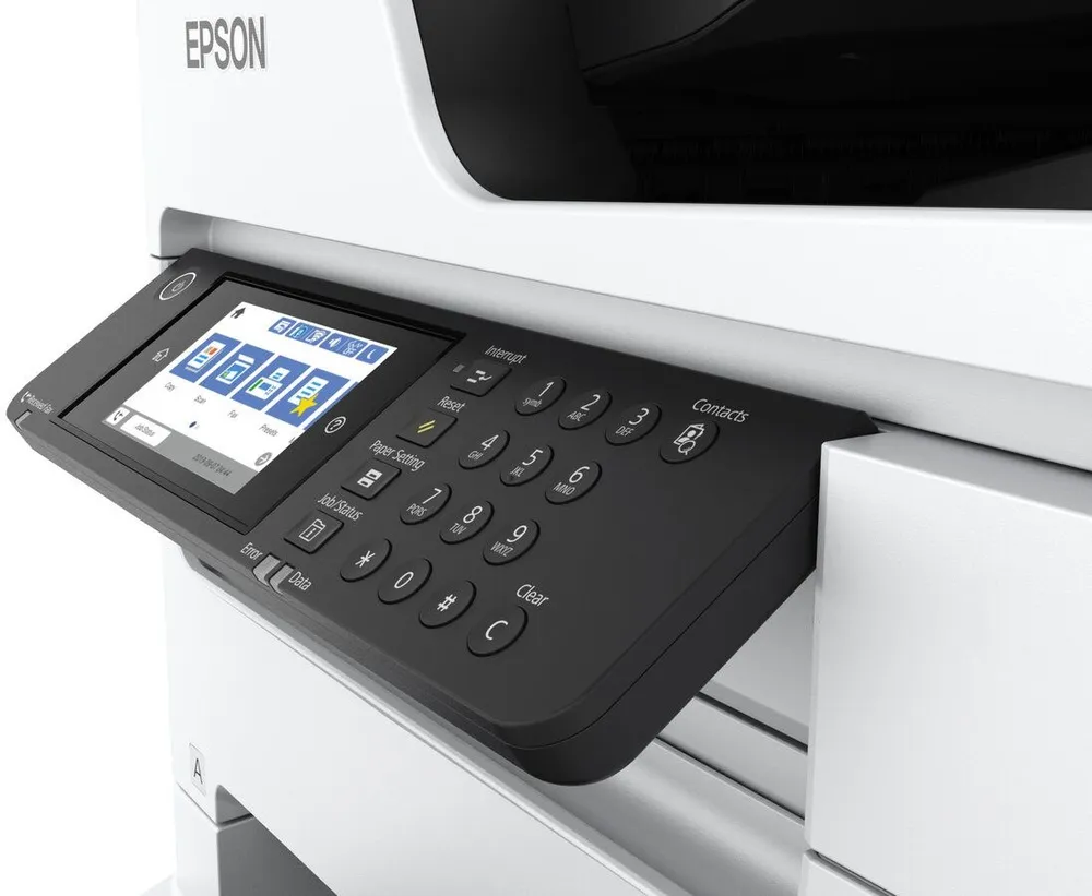 מדפסת A3 הזרקת דיו צבעונית אלחוטית Epson WorkForce Pro WF-C879RDWF