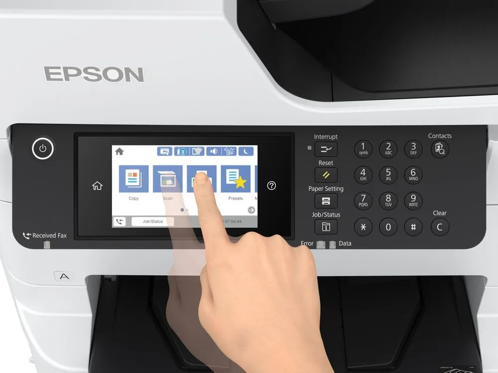 מדפסת A3 הזרקת דיו צבעונית אלחוטית Epson WorkForce Pro WF-C879RDWF