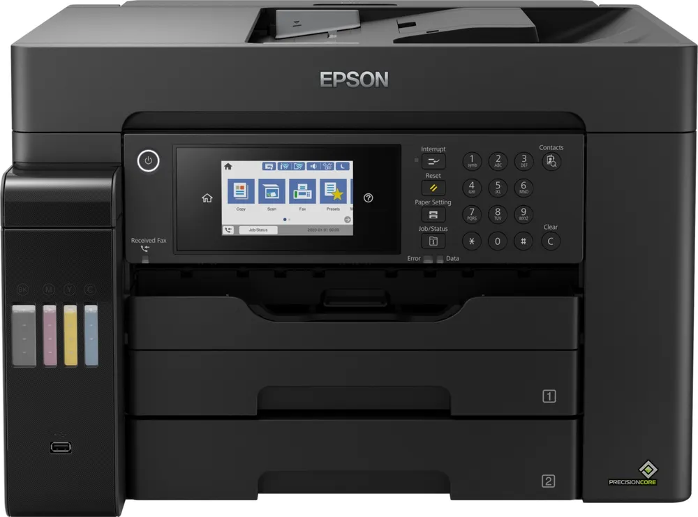 מדפסת A3 הזרקת דיו צבעונית אלחוטית Epson EcoTank L15160