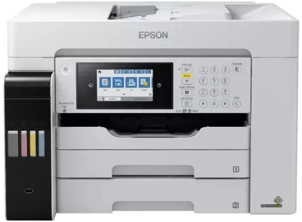 מדפסת A3 הזרקת דיו צבעונית אלחוטית Epson EcoTank Pro L15180 A3