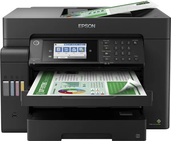 מדפסת A3 הזרקת דיו צבעונית אלחוטית Epson EcoTank L15150