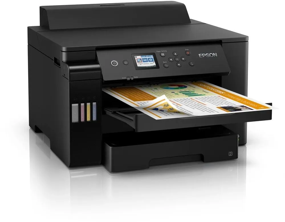 מדפסת A3 הזרקת דיו צבעונית אלחוטית Epson EcoTank L11160