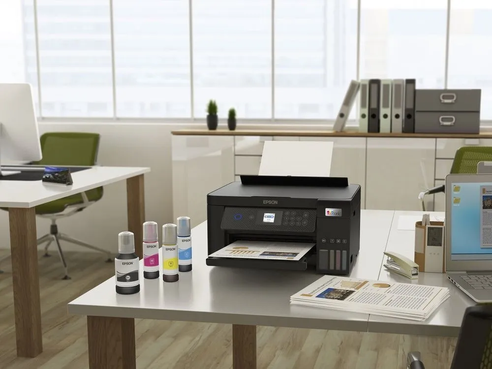 מדפסת הזרקת דיו צבעונית אלחוטית Epson EcoTank L4260