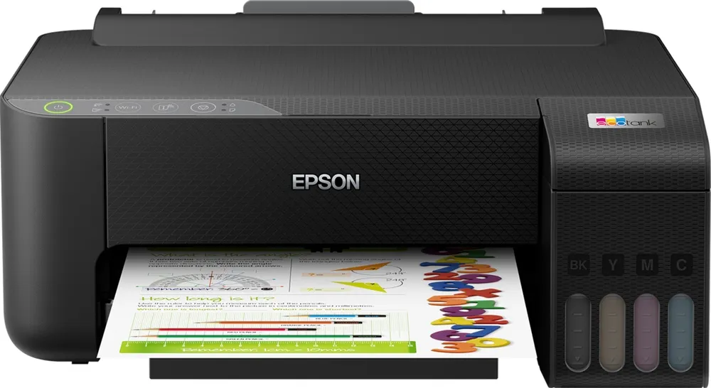 מדפסת הזרקת דיו צבעונית אלחוטית Epson EcoTank L1250