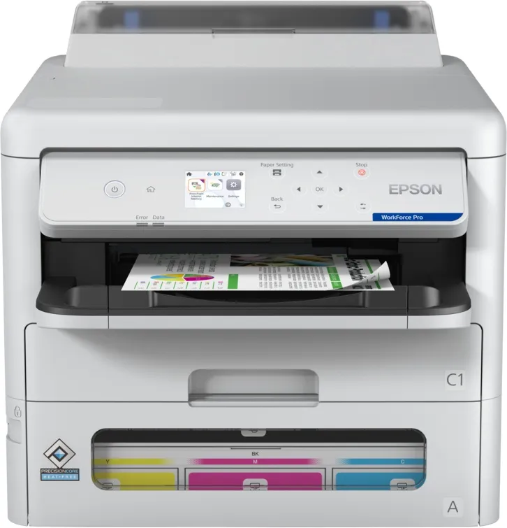 מדפסת הזרקת דיו צבעונית אלחוטית Epson WorkForce Pro EP-C800RDWF